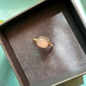Vintage Sterling Silver Chalcedony Ring